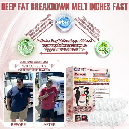 🧑‍⚕️ 𝐎𝐟𝐟𝐢𝐜𝐢𝐚𝐥 𝐔𝐊 𝐒𝐭𝐨𝐫𝐞 🇬🇧| 𝐂𝐥𝐞𝐚𝐫𝐞𝐧𝐚® 𝟏𝟎-𝐢𝐧-𝟏 𝐀𝐝𝐯𝐚𝐧𝐜𝐞𝐝 𝐍𝐚𝐧𝐨 𝐌𝐢𝐜𝐫𝐨𝐧𝐞𝐞𝐝𝐥𝐞 𝐏𝐚𝐭𝐜𝐡 (𝐌𝐨𝐫𝐢𝐧𝐠𝐚 · 𝐁𝐞𝐫𝐛𝐞𝐫𝐢𝐧𝐞 × 𝐍𝐀𝐃+) — 𝐎𝐧𝐜𝐞 𝐃𝐚𝐢𝐥𝐲, 𝐑𝐞𝐬𝐮𝐥𝐭𝐬 𝐢𝐧 𝟕 𝐃𝐚𝐲𝐬