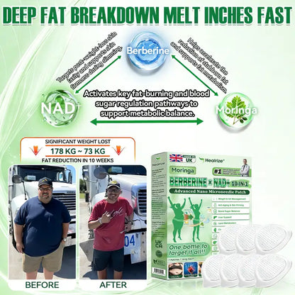 【🇬🇧𝐎𝐟𝐟𝐢𝐜𝐢𝐚𝐥 𝐔𝐊 𝐒𝐭𝐨𝐫𝐞】🧑‍⚕️🌲 𝐇𝐞𝐚𝐥𝐫𝐢𝐳𝐞® 𝐌𝐨𝐫𝐢𝐧𝐠𝐚 · 𝐁𝐞𝐫𝐛𝐞𝐫𝐢𝐧𝐞 × 𝐍𝐀𝐃+ 𝟏𝟎-𝐢𝐧-𝟏 𝐀𝐝𝐯𝐚𝐧𝐜𝐞𝐝 𝐍𝐚𝐧𝐨 𝐌𝐢𝐜𝐫𝐨𝐧𝐞𝐞𝐝𝐥𝐞 𝐏𝐚𝐭𝐜𝐡 — 𝐎𝐧𝐜𝐞 𝐃𝐚𝐢𝐥𝐲, 𝐕𝐢𝐬𝐢𝐛𝐥𝐞 𝐑𝐞𝐬𝐮𝐥𝐭𝐬 𝐢𝐧 𝟕 𝐃𝐚𝐲𝐬