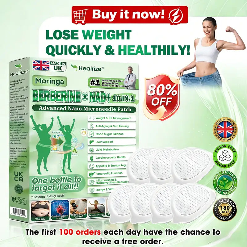 【🇬🇧𝐎𝐟𝐟𝐢𝐜𝐢𝐚𝐥 𝐔𝐊 𝐒𝐭𝐨𝐫𝐞】🧑‍⚕️🌲 𝐇𝐞𝐚𝐥𝐫𝐢𝐳𝐞® 𝐌𝐨𝐫𝐢𝐧𝐠𝐚 · 𝐁𝐞𝐫𝐛𝐞𝐫𝐢𝐧𝐞 × 𝐍𝐀𝐃+ 𝟏𝟎-𝐢𝐧-𝟏 𝐀𝐝𝐯𝐚𝐧𝐜𝐞𝐝 𝐍𝐚𝐧𝐨 𝐌𝐢𝐜𝐫𝐨𝐧𝐞𝐞𝐝𝐥𝐞 𝐏𝐚𝐭𝐜𝐡 — 𝐎𝐧𝐜𝐞 𝐃𝐚𝐢𝐥𝐲, 𝐕𝐢𝐬𝐢𝐛𝐥𝐞 𝐑𝐞𝐬𝐮𝐥𝐭𝐬 𝐢𝐧 𝟕 𝐃𝐚𝐲𝐬