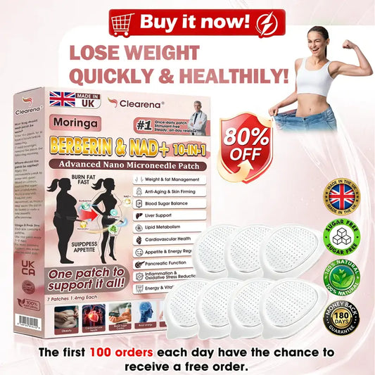 🧑‍⚕️ 𝐎𝐟𝐟𝐢𝐜𝐢𝐚𝐥 𝐔𝐊 𝐒𝐭𝐨𝐫𝐞 🇬🇧| 𝐂𝐥𝐞𝐚𝐫𝐞𝐧𝐚® 𝟏𝟎-𝐢𝐧-𝟏 𝐀𝐝𝐯𝐚𝐧𝐜𝐞𝐝 𝐍𝐚𝐧𝐨 𝐌𝐢𝐜𝐫𝐨𝐧𝐞𝐞𝐝𝐥𝐞 𝐏𝐚𝐭𝐜𝐡 (𝐌𝐨𝐫𝐢𝐧𝐠𝐚 · 𝐁𝐞𝐫𝐛𝐞𝐫𝐢𝐧𝐞 × 𝐍𝐀𝐃+) — 𝐎𝐧𝐜𝐞 𝐃𝐚𝐢𝐥𝐲, 𝐑𝐞𝐬𝐮𝐥𝐭𝐬 𝐢𝐧 𝟕 𝐃𝐚𝐲𝐬