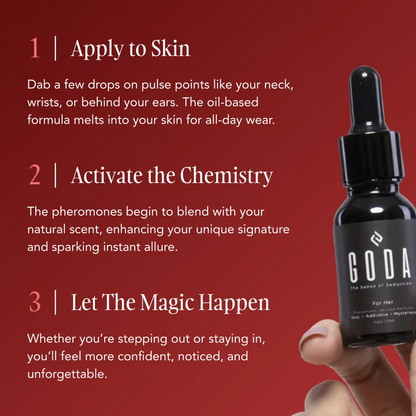 Goda® For Her - Your signature scent, made richer by the woman wearing it✨